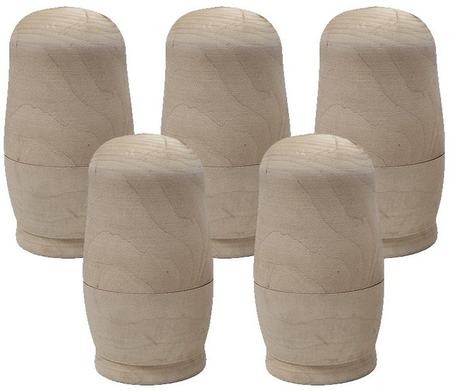 [메잌미] 러시아인형 마트로시카 5P, 5개