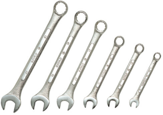세신버팔로 인치 콤비네이션렌치 1/2인치 9/16인치 5/8인치 11/16인치 모음 인치스패너, 1개
