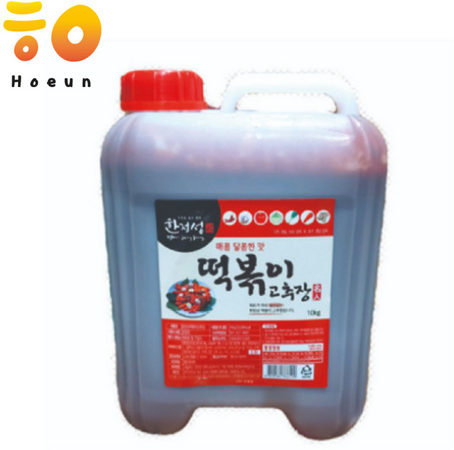 한정성 떡볶이고추장, 10kg, 1개