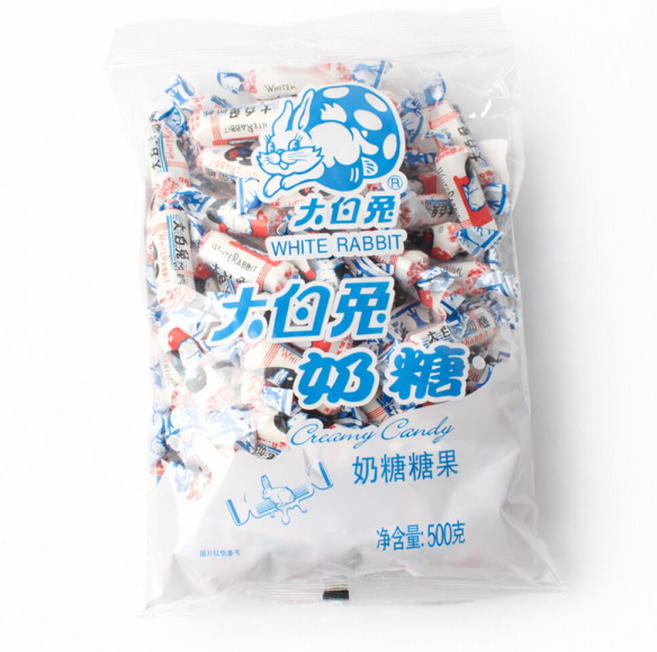 흰토끼사탕 따바이투 캔디, 500g, 1개