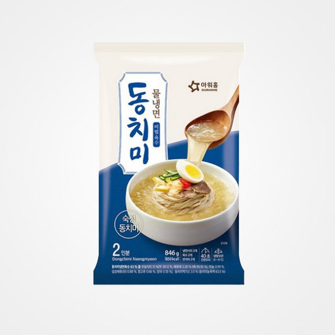 [아워홈] 동치미 물냉면 846g 1개