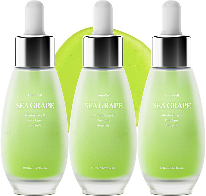 라뮤셀 바다포도 모공앰플, 3개, 50ml