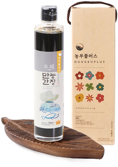 농부플러스 만능간장 어간장 1병선물세트, 1개, 300ml, 만능어간장 1병선물포장
