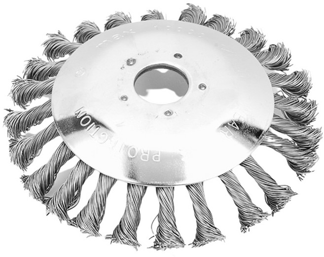 예초기날 스틸 와이어 8인치 안전날 브러쉬날, 1개