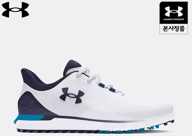 [정상가 189 000원] UA 드라이브 페이드 스파이크리스 남성 와이드 골프화_30270