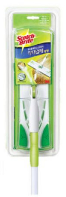 3M 스카치브라이트 대형 막대걸레 정전기 청소포 40매 물걸레 1매, 5개