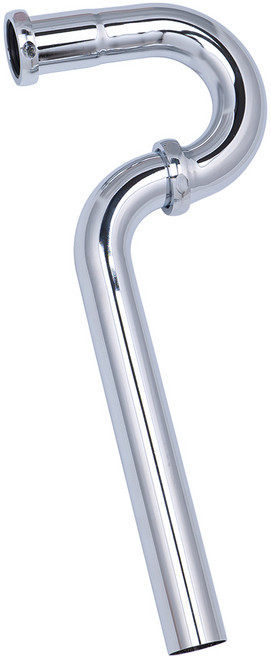 클린 스테인레스 세면대 벽배수용 P트랩, 1개