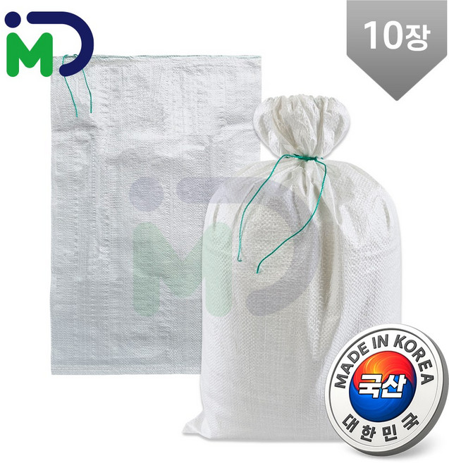 국산 마대 20kg 10장 PP 자루 포대 포장 폐기물 재활용 쓰레기 분리수거 쌀 옥수수 마대자루 포대자루 쌀자루 쌀포대 고추마대 국산마대 소금마대 무지마대, 상세페이지 참조