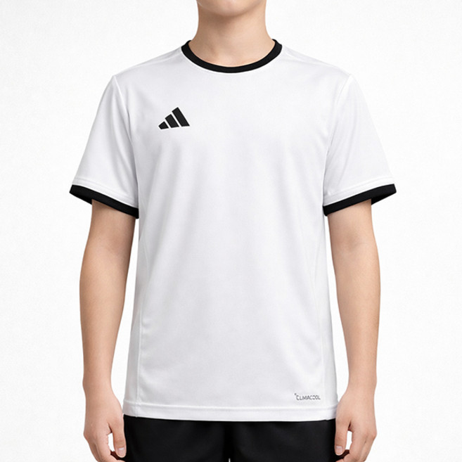 아디다스 엔트라다 26 저지 유소년용 운동 러닝 축구 트레이닝 반팔 저지 티셔츠