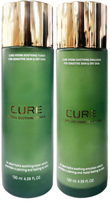 김정문알로에 라센스로에 큐어 하이드라 스킨+로션2종