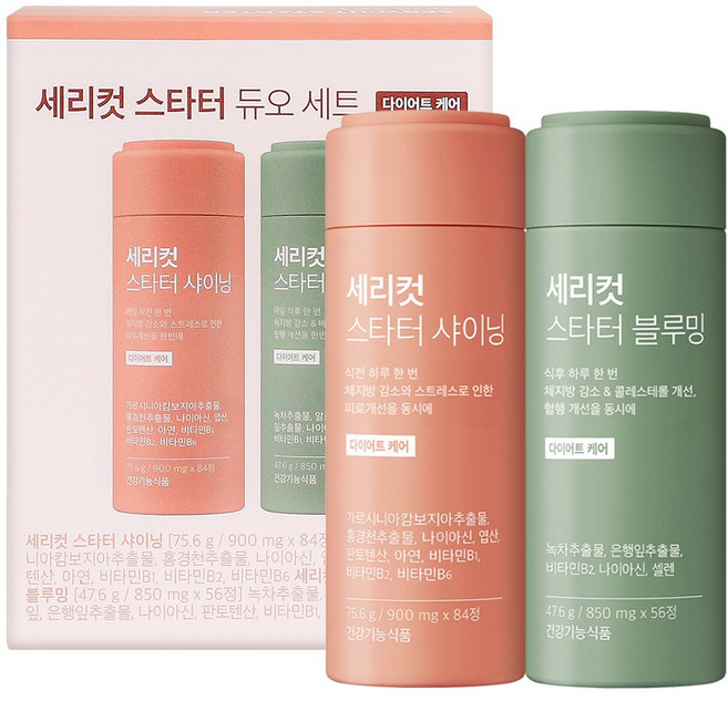 세리박스 세리컷 스타터 듀오 세트, 123.2g, 1개