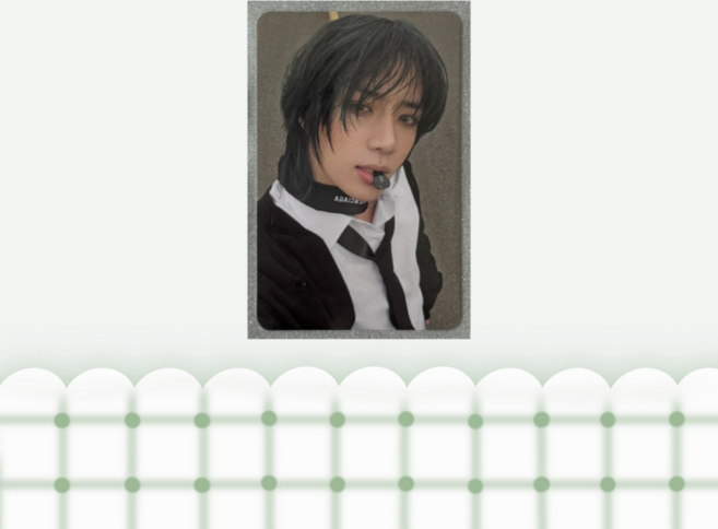 [포켓더스타]투바투 미니 6집 투모로우 이더리얼(앨포) 포카 TXT minisode 3 TOMORROW Ethereal ver 포토카드, 범규