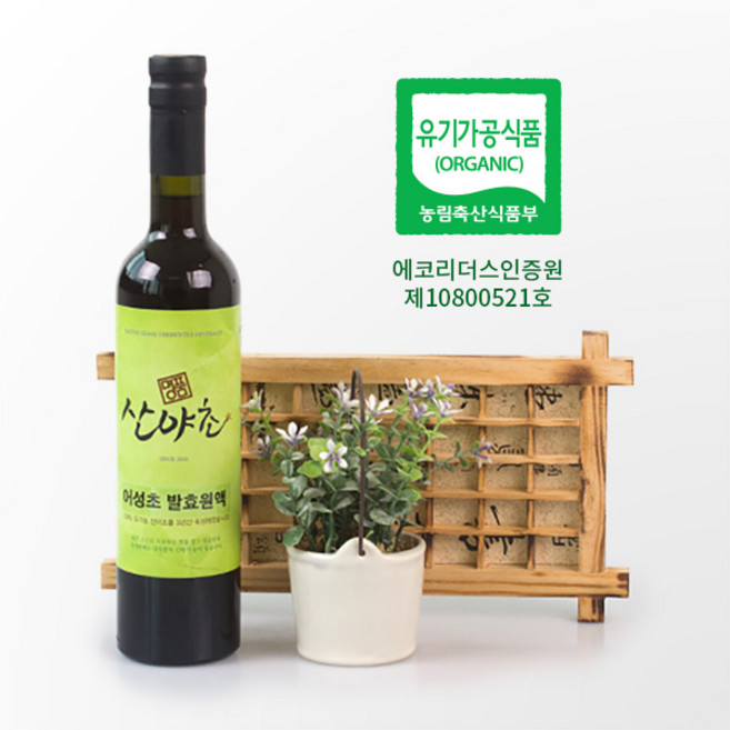 어성초 효소 발효액 유기농 이의영 산야초 효소 500ml, 1개