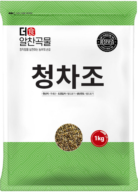 더알찬곡물 국산 청차조 1kg 차조, 1개