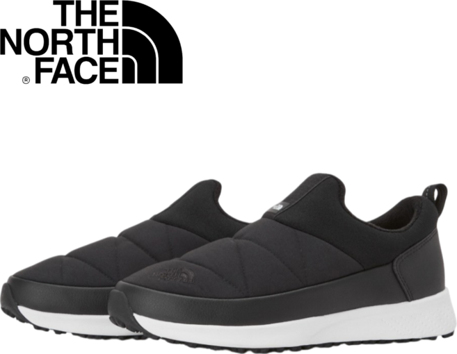 [백화점상품]노스페이스 운동화 패딩 슬립온 블랙 신발
