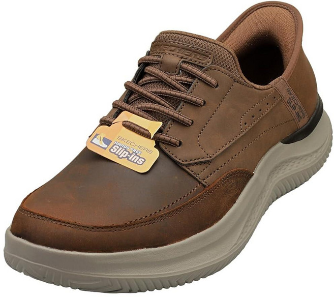 Skechers USA Men's 남성용 헤이스팅 - 로리 다크 브라운.