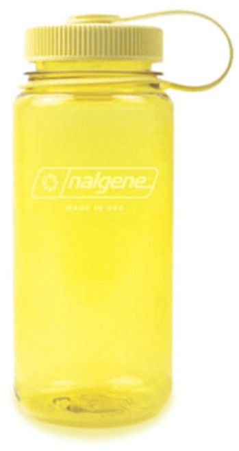 Nalgene 美國專業 寬嘴水壺 多色【野外營】 500ml 登山健行水瓶, 1個, 奶油