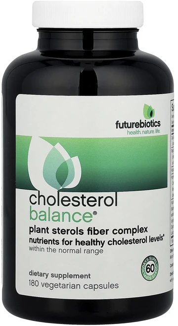 새해 첫좋은선물 Futurebiotics Cholesterol Balance® 베지 캡슐 180정 제대로 할인합니다, 1개 - 쿠팡