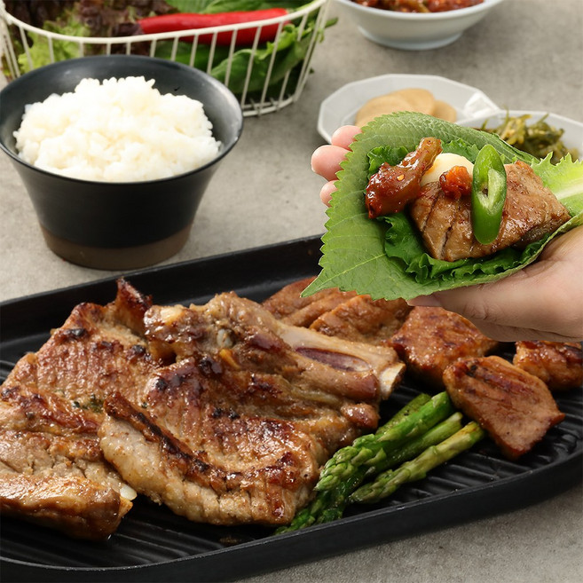 [신림동 또순이 ] 고기듬뿍 양념돼지갈비 고기함량UP, 1.2kg, 1개