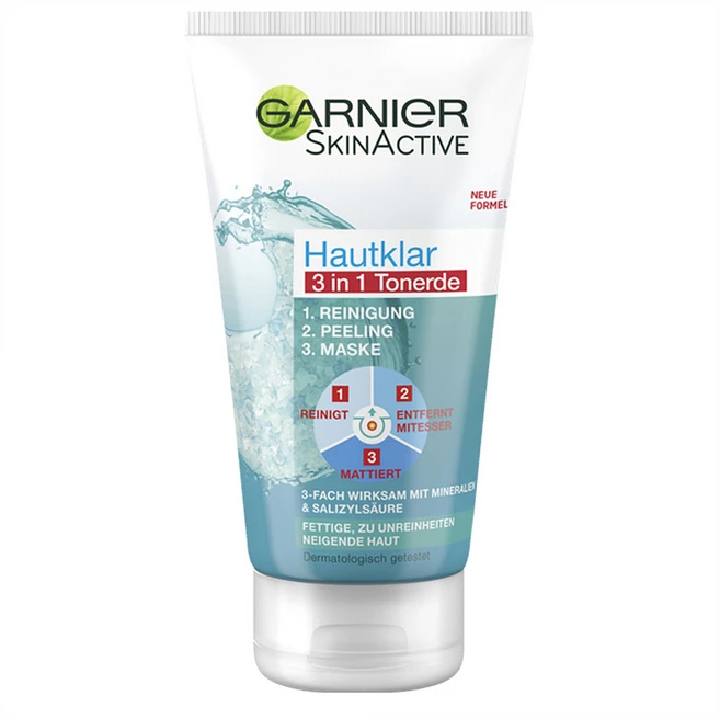 Garnier 가르니에 스킨액티브 하우트클라 3in1 페이스 클렌징 필링 150ml 3팩 - 쿠팡