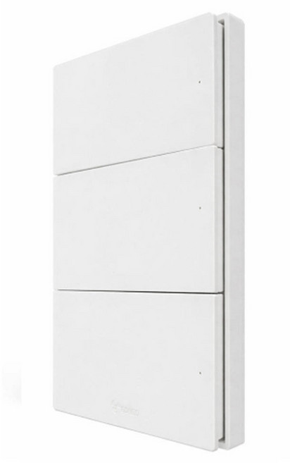 고네오 스위치 3구 1로 커버 덮개 유럽형 디자인 매입형, 1개