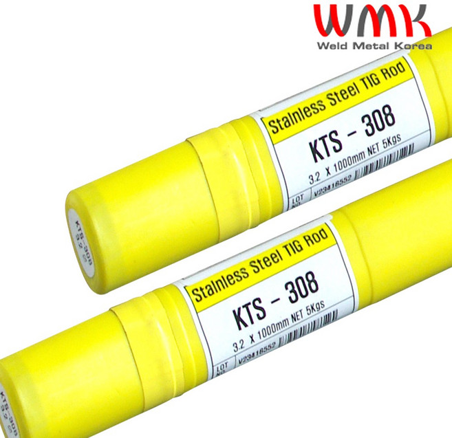 알곤용접봉 KTS-308 2.4mm 5kg ER308 티그용접봉 KTS308 웰드메탈코리아, [선택1] 2.4mm 5kg x 1개, 1개