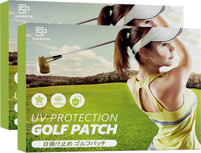 스킨프록터 유브이 프로텍션 골프패치 플러스 XXL, 17.5g, 2개