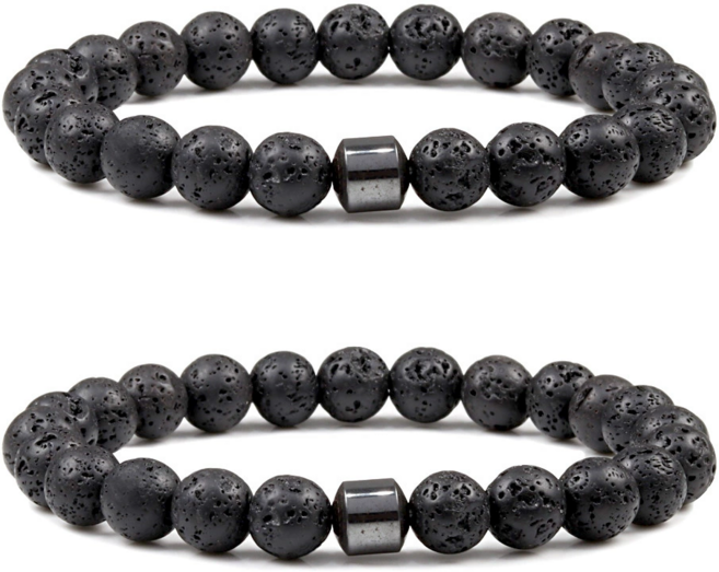 에코로버 운향 복담 염주 팔찌 2개 세트