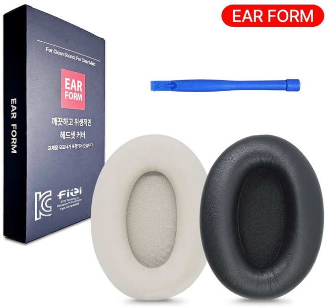 이어폼 소니 WH-1000XM3 헤드셋 커버 이어패드 호환 쿠션, 골드, 1개