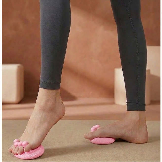 여성 발가락슬리퍼 스트레칭 아치 운동기구, 1개