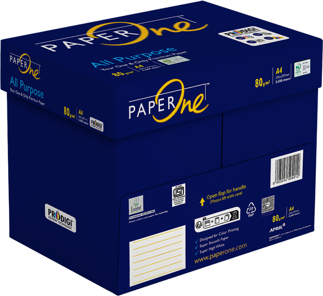 페이퍼원 올퍼포즈 복사용지 80g, A4, 2500개