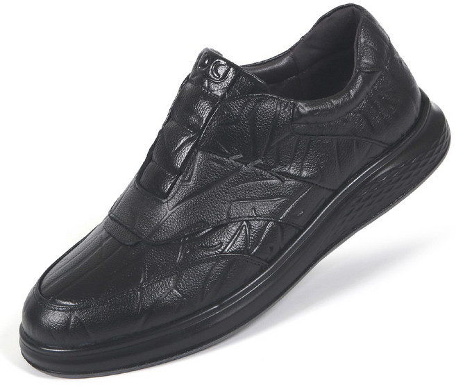 신사야 가죽 패턴 밴딩 컴포트 캐주얼화 MSSY028