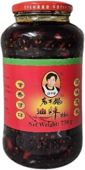라오깐마 유라죠우 라조장 고추소스, 730g, 1개