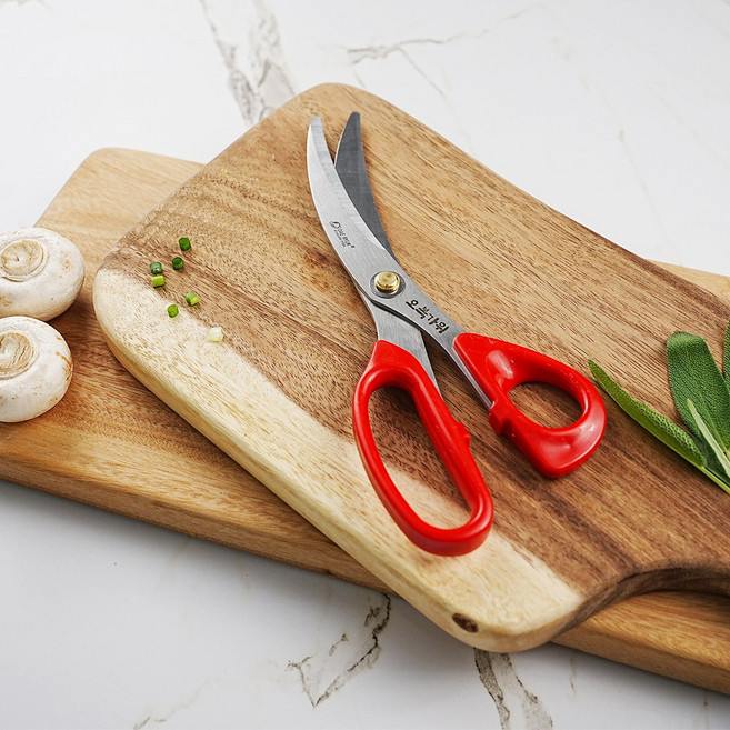 오복가위 업소용 고기가위 잘드는 주방 식가위, 10개, 기본