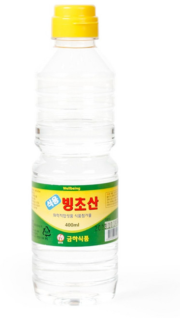 금하식품 식용빙초산, 400ml, 6개