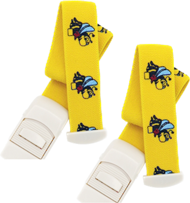 뽀너스 캐릭터 지혈대 토니켓 2p 세트, 옐로꿀벌, 1세트, 2개입