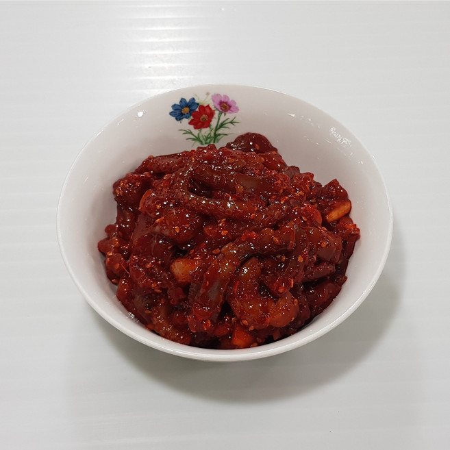 [토굴안애] 광천 양념젓갈 낙지젓+선동명란, 500g