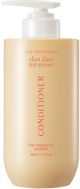 [핏유어스킨] 핏유어스킨 단단 컨디셔너 호텔어메니티 향기좋은 퍼퓸 약산성 단백질 지성 건성 손상 볼륨 케어 영양 보습, 1개, 500ml