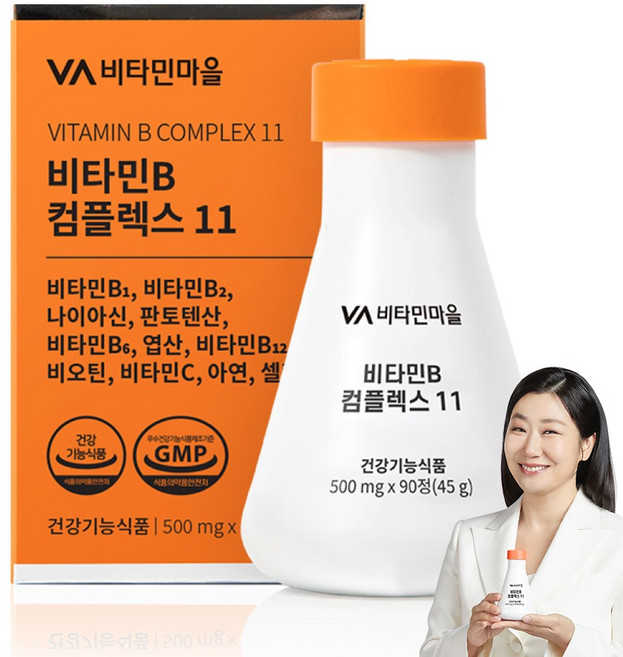 비타민마을 비타민B 컴플렉스11, 90정, 1개