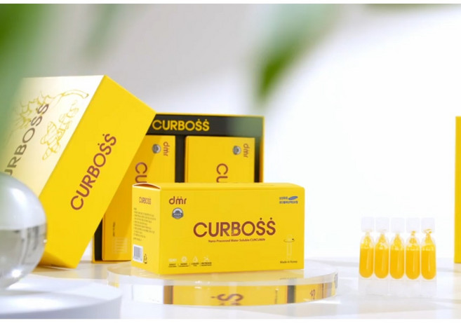 고용량 수용성 커큐민 미네랄 dmr CURBOSS 커보스 100개입, 100개, 2g