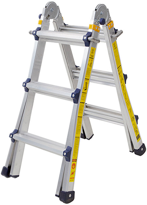 풍산 LS사다리 접이식 이중다목적 안전 사다리 A형 H형 3단 (알루미늄), 다목적사다리 3단, 1개