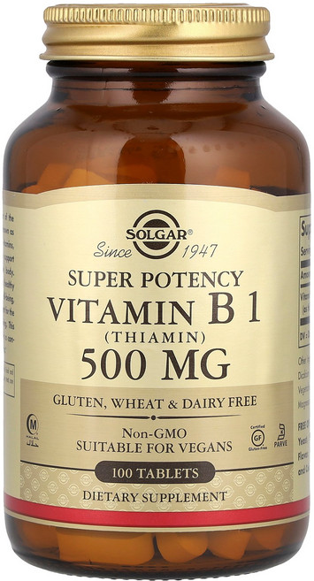솔가 비타민B1 500mg 100정, 1개