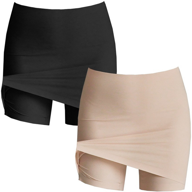 판도라by비비안 y존커버 메쉬 무봉제 심리스 속치마바지 2종세트