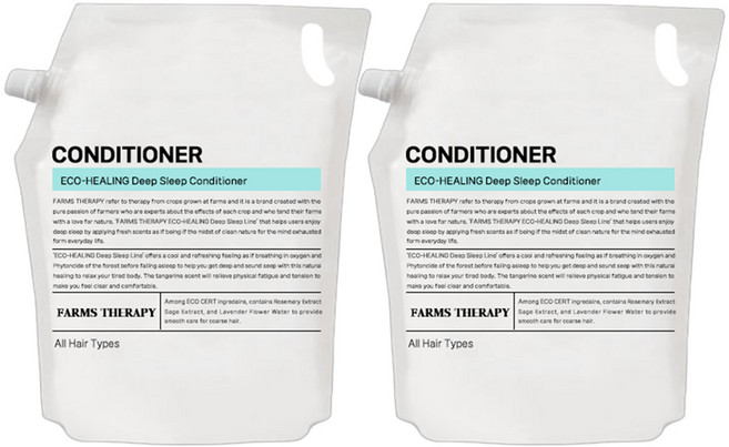 팜스테라피 에코힐링 딥 슬립 린스 2000ml, 2개, 2L