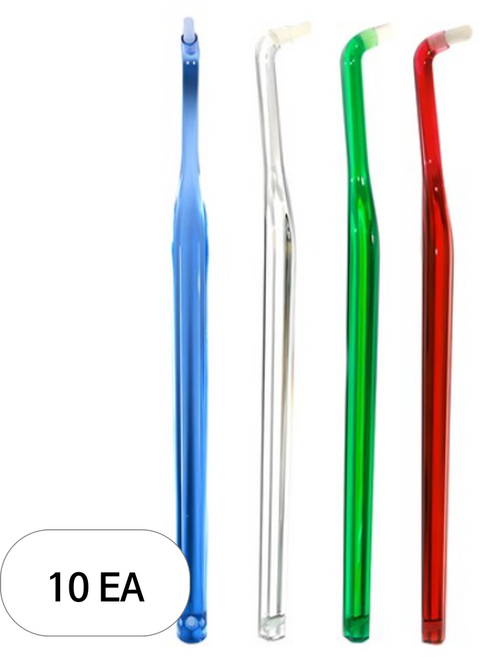 하이브코리아 큐어덴트 힐링케어 어금니칫솔 슬림모, 4개입, 10개