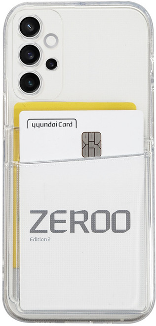 스톤스틸 갤럭시 A23 LTE 버디2 듀플렉스 카드 2장 수납 투명 범퍼 케이스