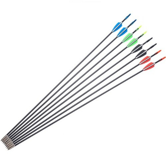 대한민국 활신 FRP화살 6미리 80센티 10발 한세트 국궁 양궁 활 화살, 1개