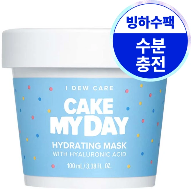 아이듀케어 케이크 마이 데이 하이드레이팅 스프링클 워시오프 마스크 100ml, 1개, 1개입 - 쿠팡