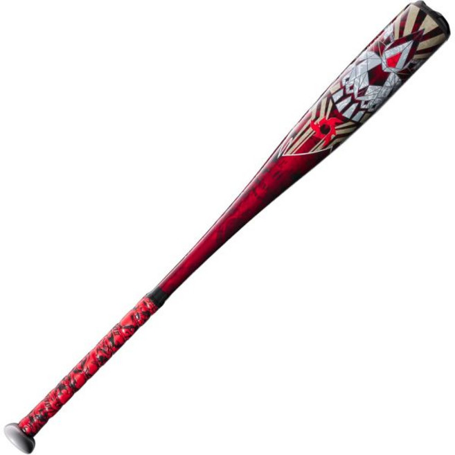 야구 장비 배트 드마리니 부두 원피스 -11 미국 - 26인치 / 15온스, Red/Black, 26 Inches/ 15 Ounces, 1개