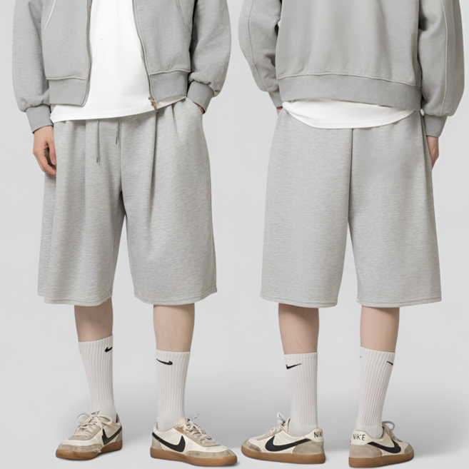 에브리먼 남자 와이드 6부 버뮤다팬츠 빅사이즈 반바지